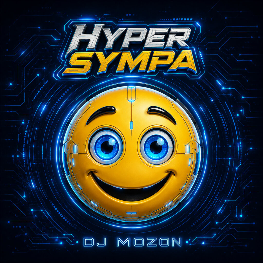 Cover Titre DJ MOZON "Hyper Sympa"